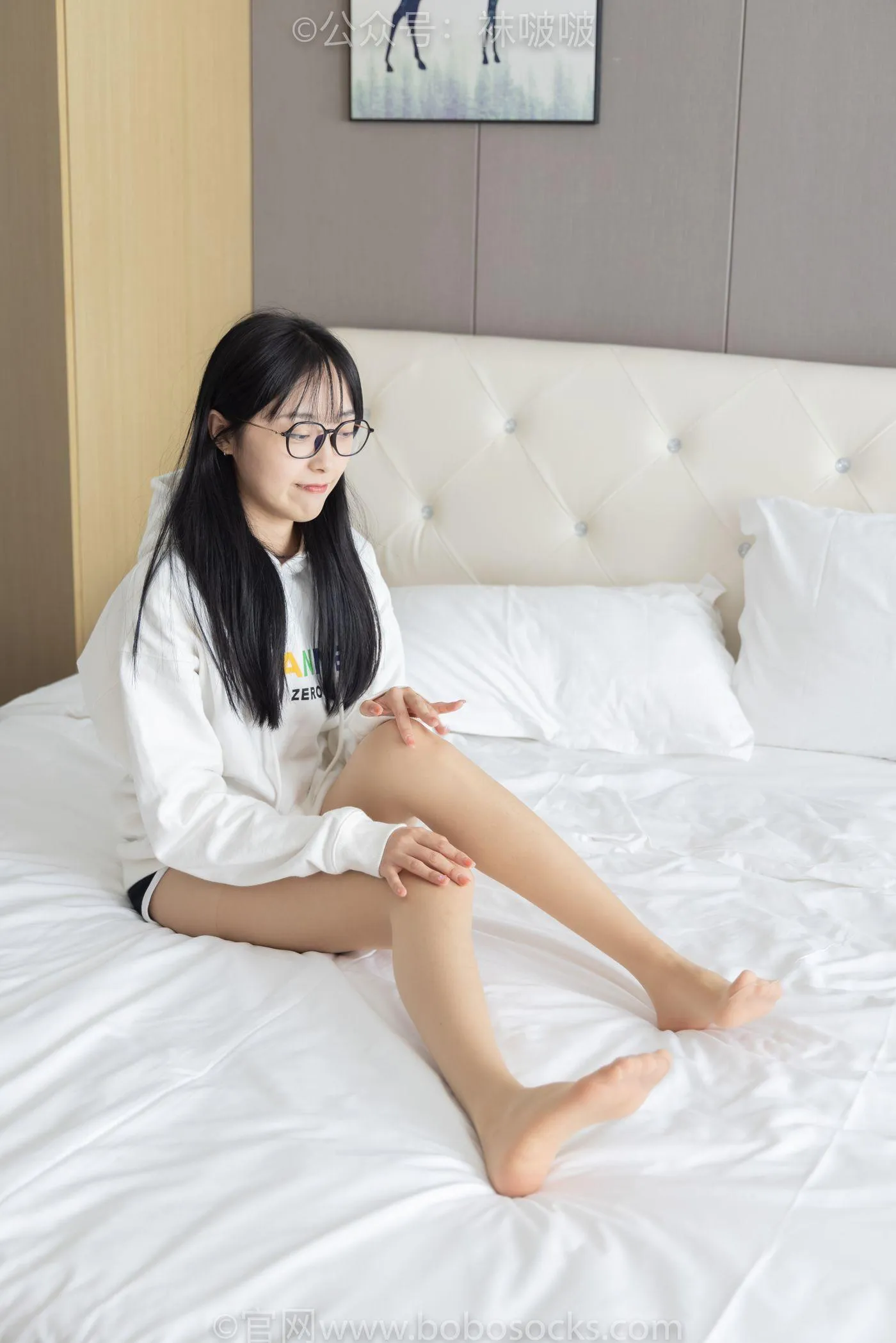 [BoBoSocks袜啵啵]NO.058 稚予-贝壳头、肉丝 [143P]插图